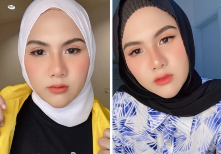 Mantan Istri Aming Unggah Selfie Terbaru Pakai Hijab, Netizen Sebut Begini (foto/int) 