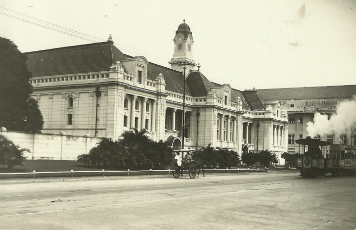 Kantor utama De Javasche Bank di Batavia. Foto: asuransibank.com