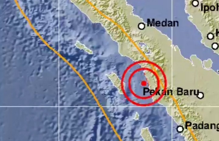 Tidak Berpotensi Tsunami, Gempa Padang Sidempuan Terasa ke Aek Godang Hingga Sibolga (foto/int) 