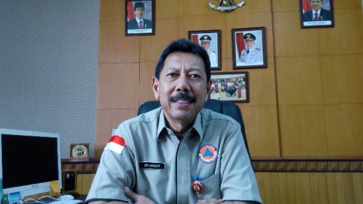 Kepala BPBD Riau, Edwar Sanger
