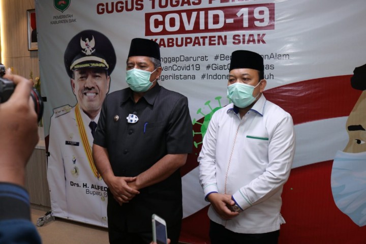 DPRD Gelar Rapat Paripurna, Tetapkan Alfedri-Husni Paslon Bupati dan Wakil Bupati Siak Terpilih (foto/lin) 