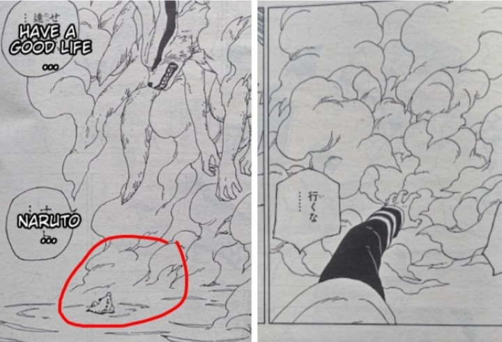 Boruto Chapter 55 Bocor, Naruto Hidup dan Kurama Kyubi Ekor Sembilan yang Mati (foto/int) 