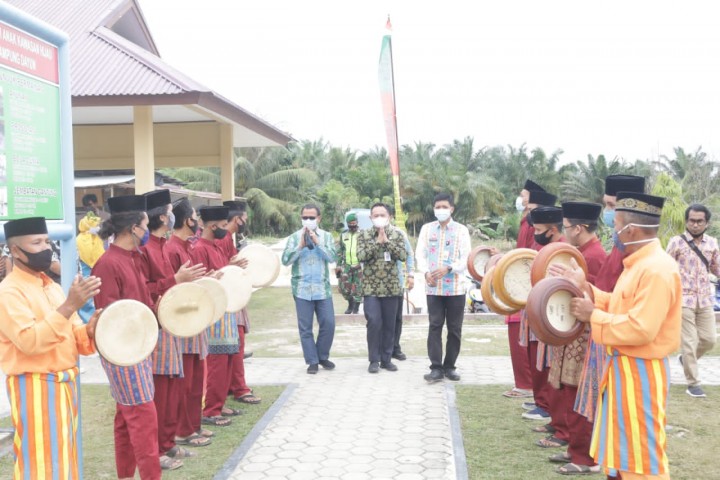 Kepala Balai Besar Regional Sumatera Dirjen Bina Pemdes Kementerian Dalam Negeri Republik Indonesia Kunjungi Siak (foto/lin) 