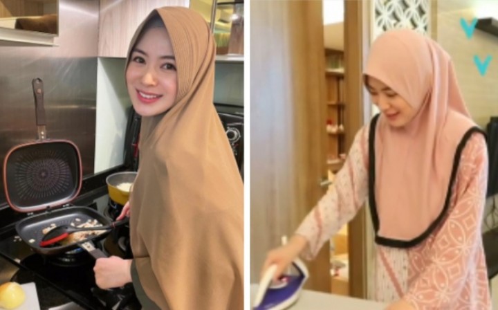 Ayana Moon Pandai Masak Hingga Rajin Setrika Baju, Netizen: Istri Idaman Paket Komplit (foto/int) 
