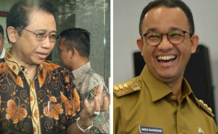 Bagi Masker Gratis, Marzuki Alie Sentil Anies Baswedan, Netizen: Cocok Jadi Gubernur Jakarta (foto/int) 