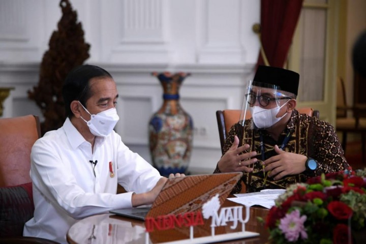 Presiden Joko Widodo laporkan SPT Tahunan. (Foto: Istimewa)