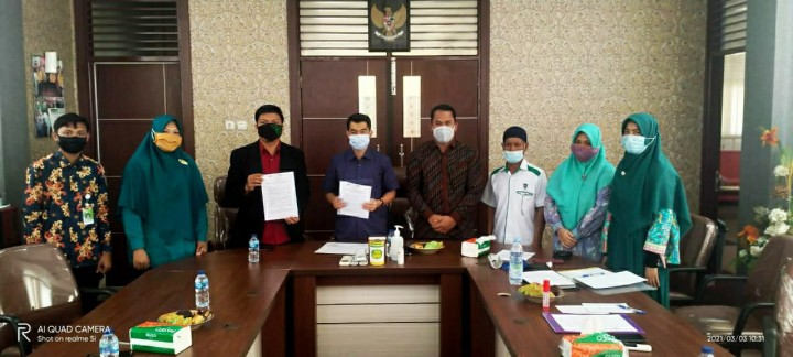 Fakultas Psikologi UIR dan Laznas IZI Riau jalin kerjasama Pengelolaan Zakat (foto/ist) 