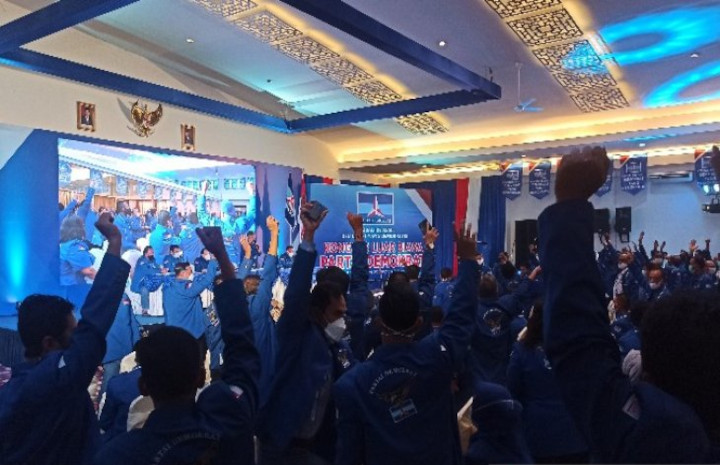 Kongres Luar Biasa Partai Demokrat di Deli Serdang Sumatera Utara. Foto: Istimewa