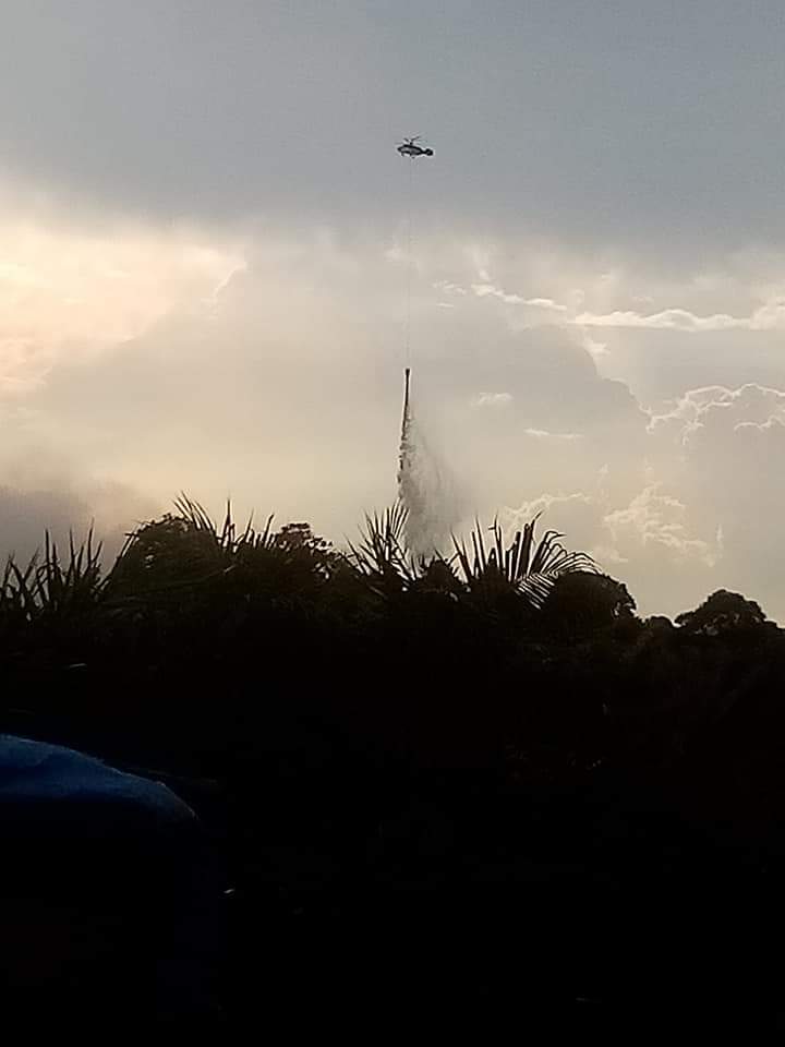 Karhutla Masih Terjadi, 2 Helikopter Dikerahkan ke Teluk Meranti (foto/Ardi) 