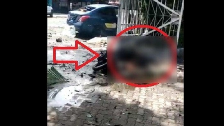 Polisi: Pelaku Bom Bunuh Diri Makassar Sempat Dihadang Satpam Gereja (foto/int) 