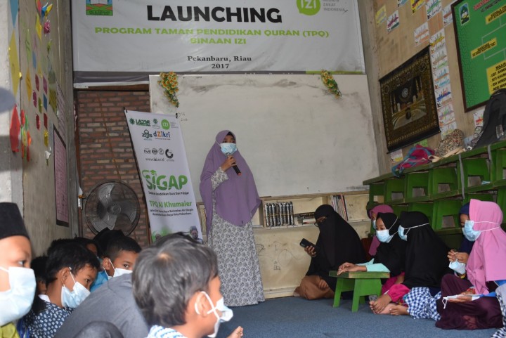 IZI Riau Gelar Penutupan Program SIGAP di TPQ Al Khumaier (foto/ist) 