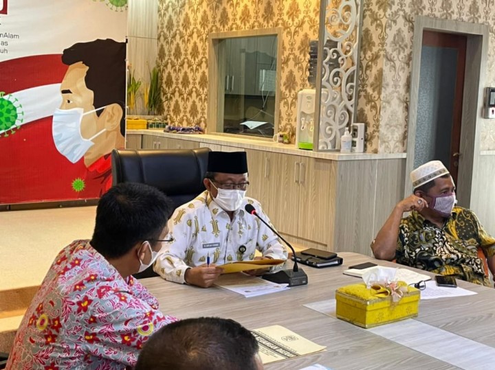 Rakor Supervisi Pencegahan Korupsi Sertifikasi Aset PSU Riau (foto/ist) 