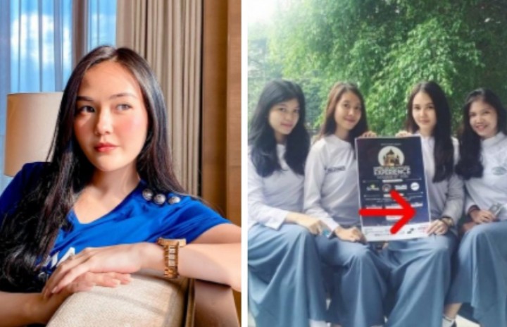 Viral Foto Sekolah Sarah Gibson Pakai Rok Panjang, Netizen Langsung Bilang Ini (foto/int) 