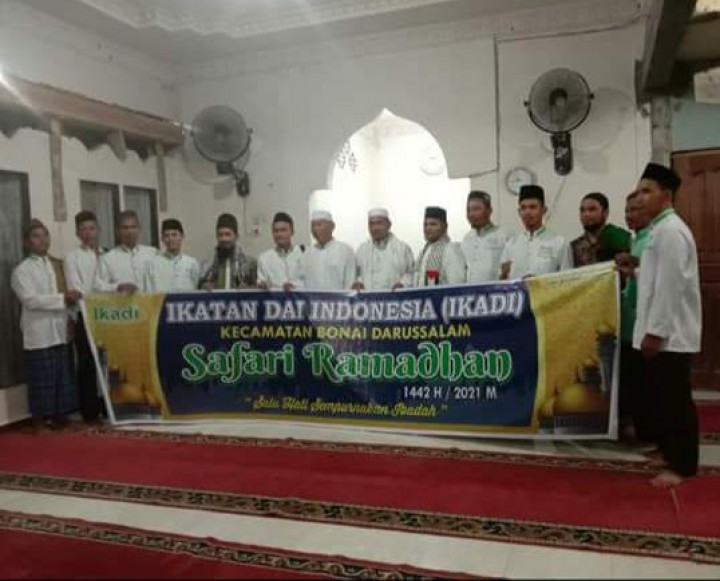 Ikadi Bonai Darussalam Lakukan Safari Ramadhan 1442 H ke Masjid Al Ma'wa 