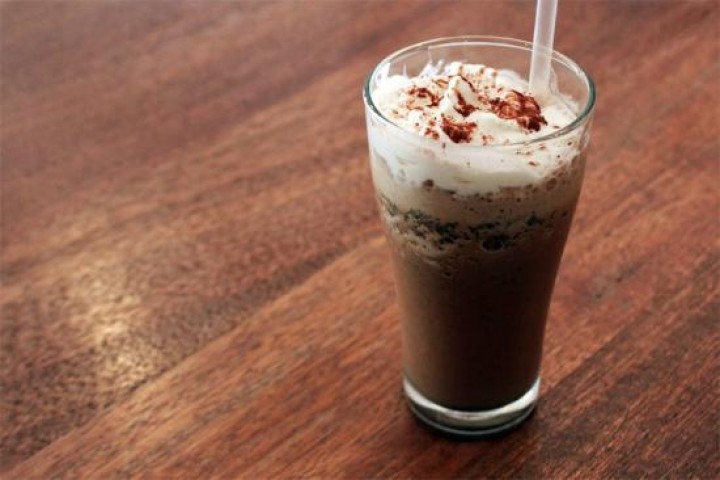 Ilustrasi choco ice blend