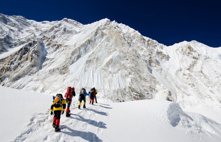 Pendaki Gunung Everest. Foto: Internet