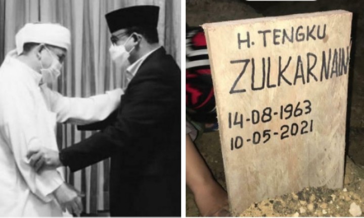 Anies Baswedan Shalat Gaib Untuk Almarhum Ustadz Tengku Zulkarnain (foto/int) 