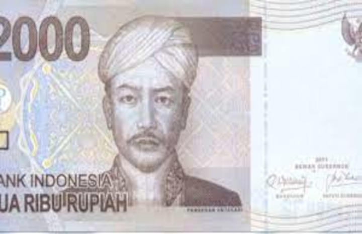 Potret Pangeran Antasasari pada pecahaan uang Rp2 ribu. Foto: Internet