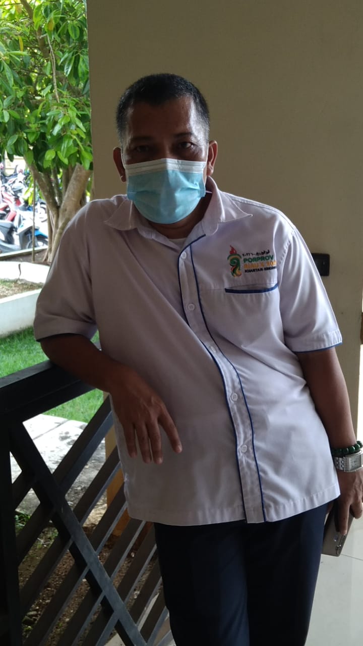 Kadis Kesehatan Kuansing Helmi Ruspandi S.Sos. M.Ph (foto/zar) 
