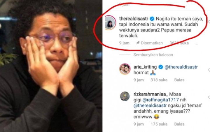 Tanggapi Protes Arie Kriting Soal Duta PON, Dian Sastro: Nagita Teman Saya, Tapi Indonesia Itu Warna Warni (foto/int) 