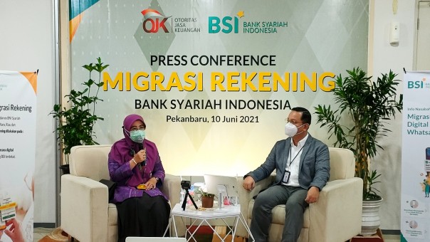 PT Bank Syariah Indonesia Tbk (BSI) siap melakukan integrasi sistem operasional layanan di wilayah Riau.