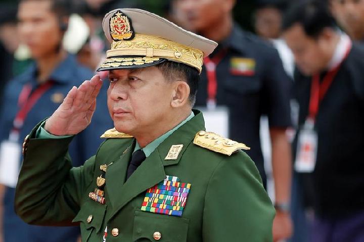 Jenderal Min Aung Hlaing. Foto: Internet