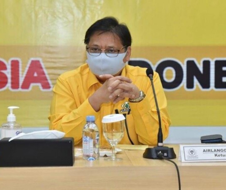 Ketua Umum Partai Golkar Airlangga Hartarto. Foto: Internet