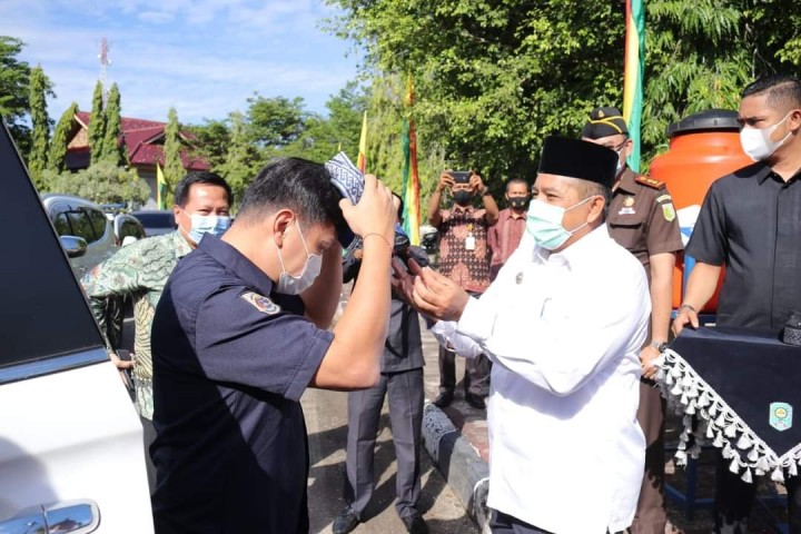 Sambut Kunker Wamen ATR BPN Ke Siak, Bupati Alfedri Usulkan TORA di Tiga Lahan Konsesi (foto/lin) 