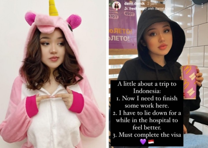 Dayana Gadis Kazakhstan Ternyata Sedang Urus Visa ke Indonesia, Ini Penampakan Terbarunya (foto/int) 