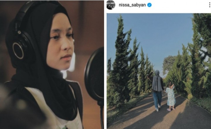 Tiba-tiba Nissa Sabyan Unggah Foto Berdua, Netizen: Itu Anak Siapa (foto/int) 