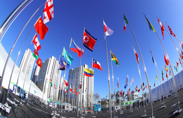 Kumpulan ragam bendera negara di dunia. Foto: Internet