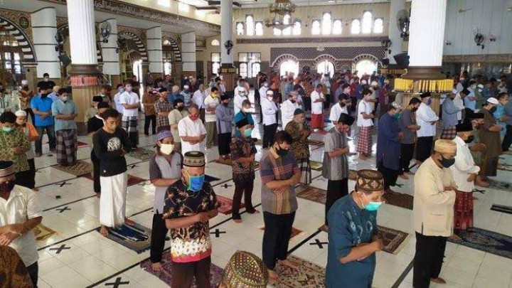 Shalat Idul Adha di Masjid dan Lapangan Terbuka di Pekanbaru Ditiadakan Bagi Daerah Zona Merah (foto/int) 