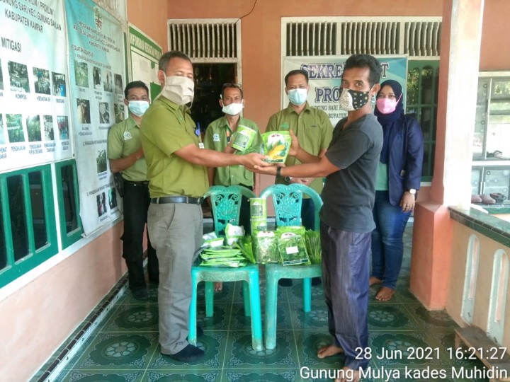 Didukung PT RAPP, Hortikultura Jadi Andalan Ekonomi Dua Desa Proklim di Kampar (foto/ist) 