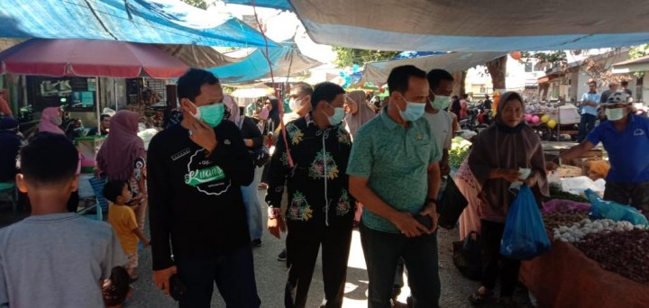 Kopdagrin Temukan 60 Persen Pedagang dan Pengunjung Pasar Tanpa Pakai Masker (foto/int) 