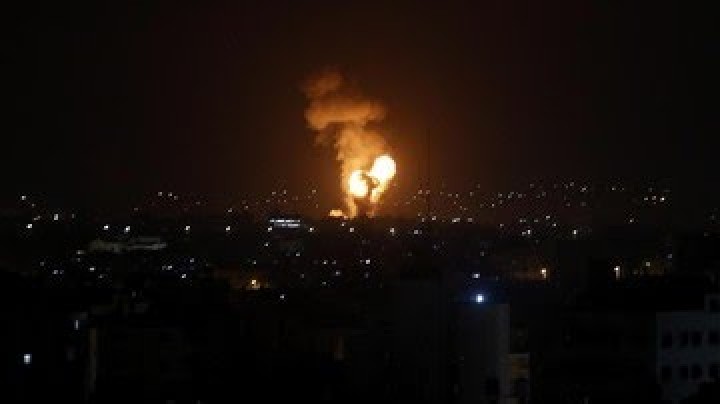 Israel Bom Bangunan Pembuatan Senjata Hamas, Sebut Balasan Atas Balon Pembakar (foto/int) 