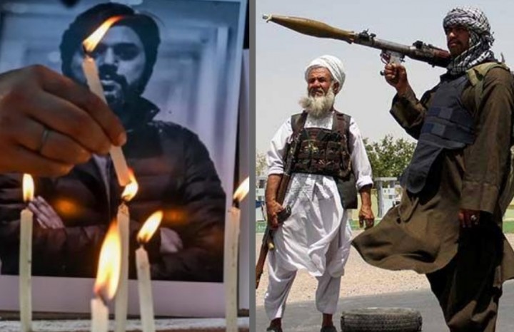 Taliban Bantah Bertanggung Jawab Tewasnya Wartawan India Saat Liput Bentrokan Dengan Tentara Afganistan (foto/int)