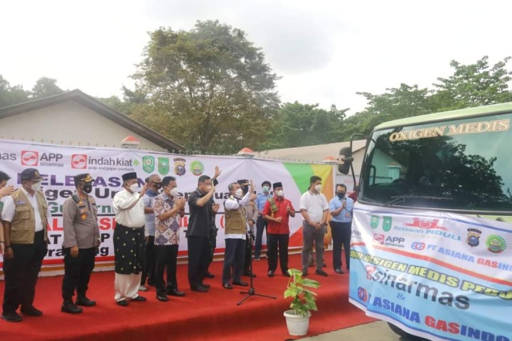 Pemkab Siak Dukung Percepatan Herd Immunity Melalui Vaksinasi Gotong Royong (foto/lin)