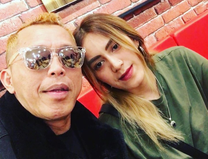 Bang Tigor dan Aisyah Sa'diah. Sumber: Instagram / @bangtigor75