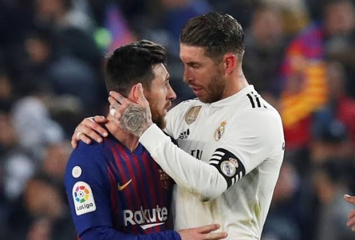 Resmi Gabung PSG, Netizen Penasaran Lionel Messi Rayakan Gol Bersama Sergio Ramos (foto/int)