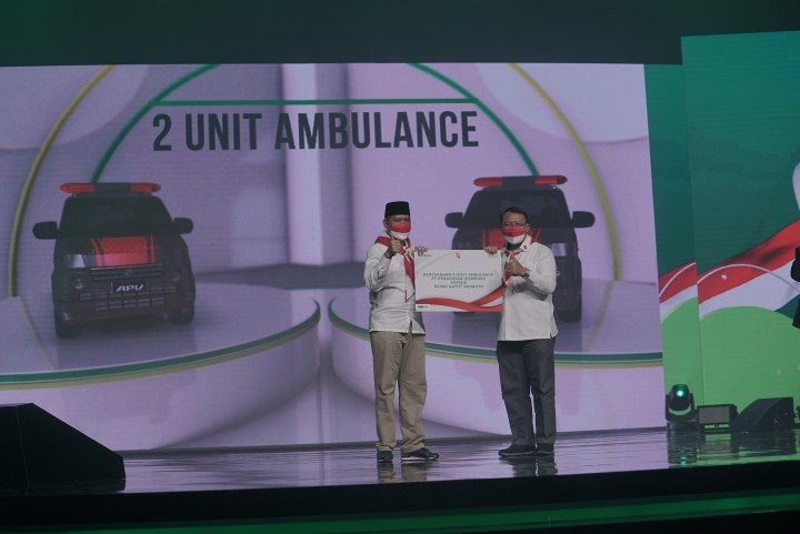 PT Pegadaian Persero menggelar konser secara virtual bertajuk “Gebyar Kemerdekaan dari Kita untuk Indonesia” sebagai bentuk penggalangan dana (charity) untuk membantu masyarakat yang terdampak Covid-19.