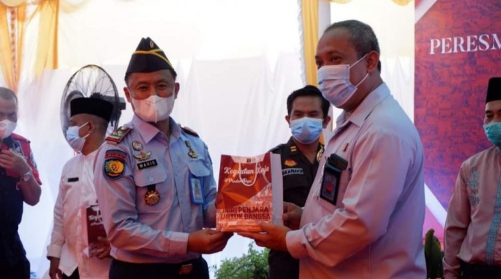 Kakanwil Kemenkumham Riau kunker di Rokan Hilir