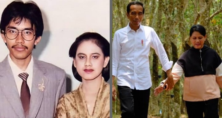 Potret Jokowi dan Iriana, Perbandingan Zaman Dulu Hingga Menjadi Orang Nomor Satu di Indonesia (foto/int)