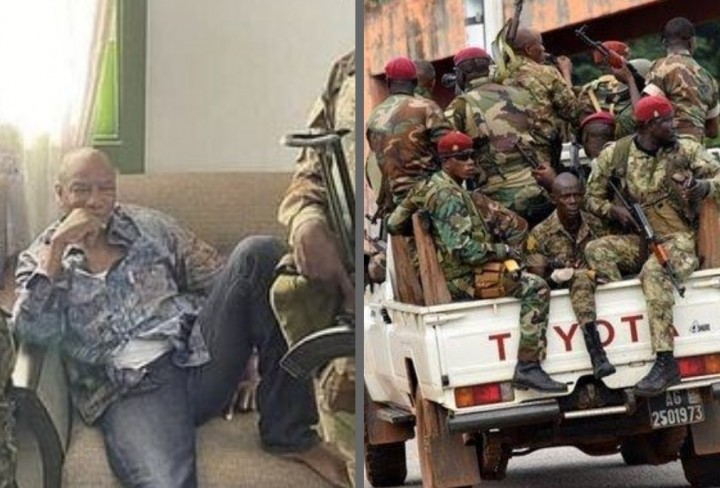 Pasukan Elite Baret Merah Kudeta dan Tahan Presiden Guinea Alpha Conde yang Terpilih 3 Periode (foto/int)