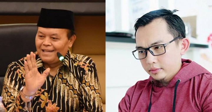 Wakil Ketua MPR Hidayat Nur Wahid dan Ustaz Hilmi Firdausi 