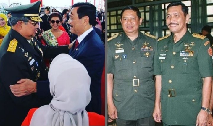 Potret SBY dan Luhut Binsar Pandjaitan Bertemu, Netizen: Santun Bermasyarakat (foto/int)