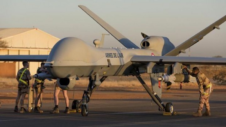 Drone MQ9 Reaper milik Amerika. Sumber: CNBC Indonesia