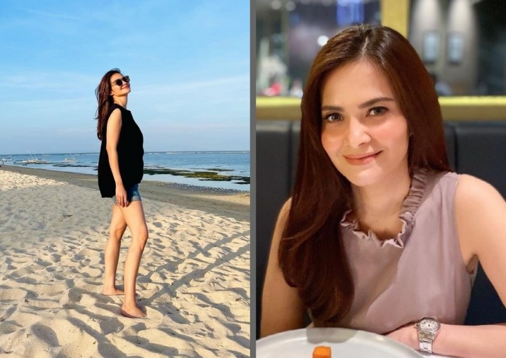 Cut Tari Berjemur di Pantai, Netizen: Cantiknya Enggak Luntur (foto/int)