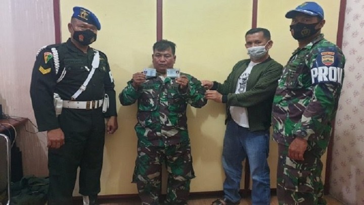Selisih di Jalan, Seorang Tentara Gadungan Bentak Pengendara Motor, Ternyata Orang Itu Provost TNI AD di Rohil