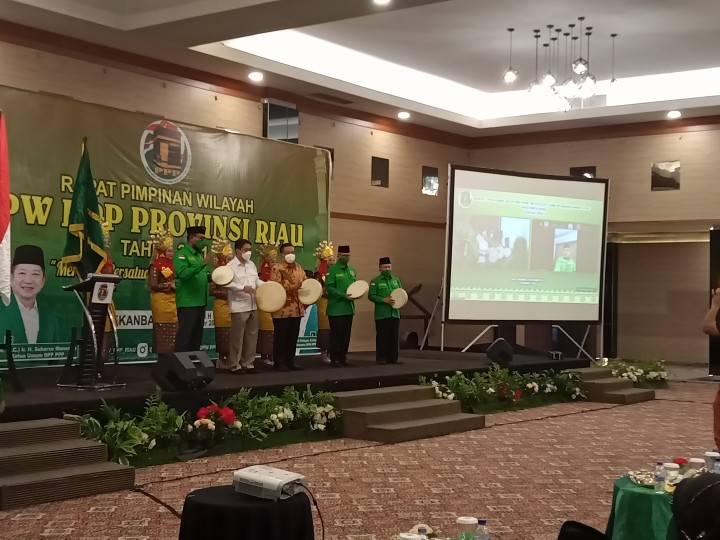 Pembukaan Rapim DPW PPP Riau di hotel Pangeran Pekanbaru