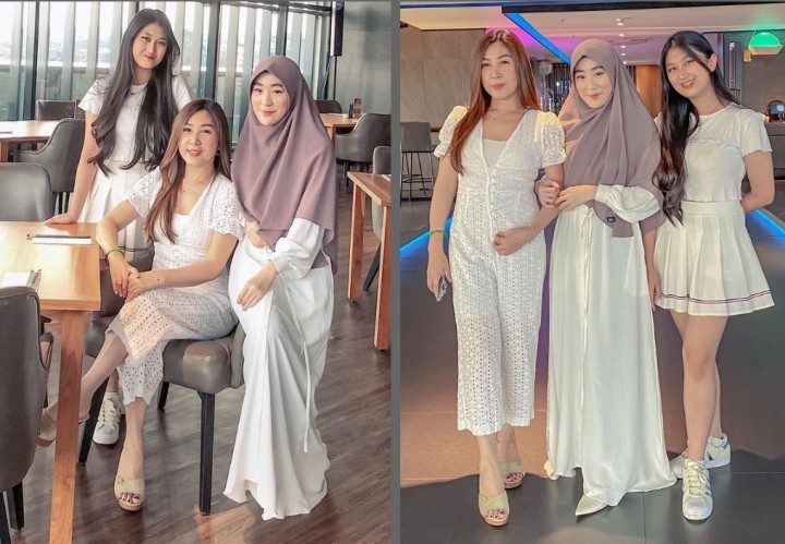 Beda Agama, Potret Larissa Chou Akrab Dengan Ibunda Julie Tan Herisman, Netizen: Kayak Kakaknya (foto/int)